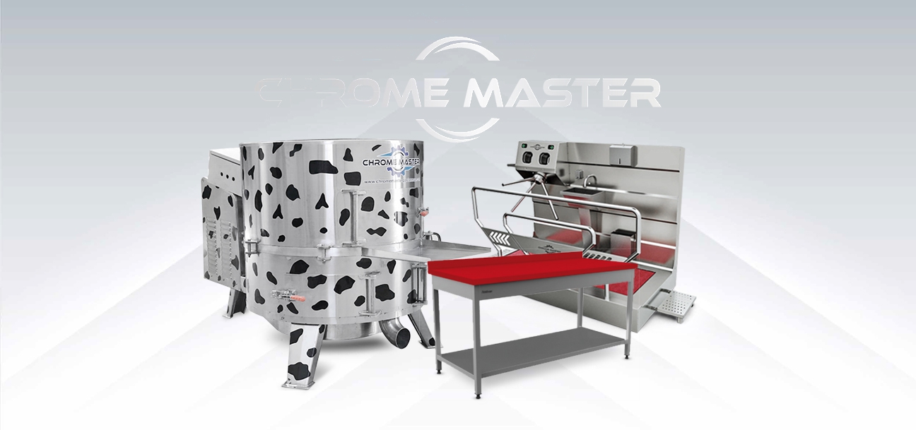 ChromeMaster Machinery - Машины для пищевой промышленности и гигиеническое оборудование