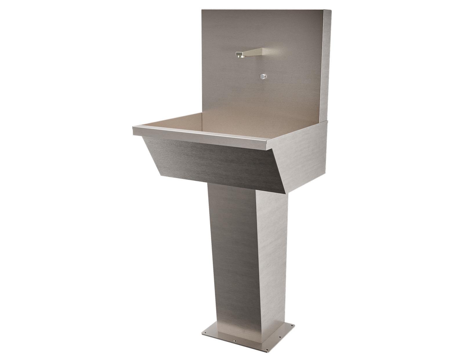 Hijyen Aksesuarı -Tekli Lavabo Pedallı