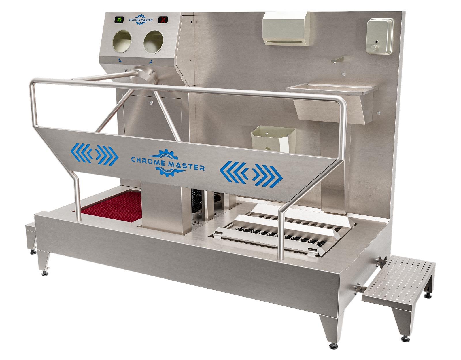 Hijyen Bariyeri Dikey Fırçalama